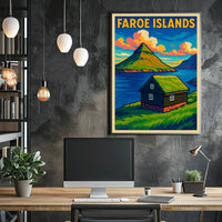 Faroe Islands Scenic Poster