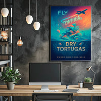 Fly to Dry Tortugas Poster