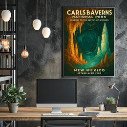 Carls Baverns National Park Wall Art Print