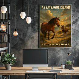 Assateague Island National Seashore Poster
