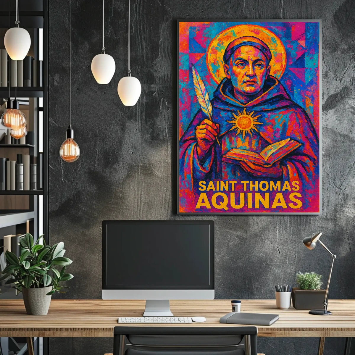 Saint Thomas Aquinas Poster