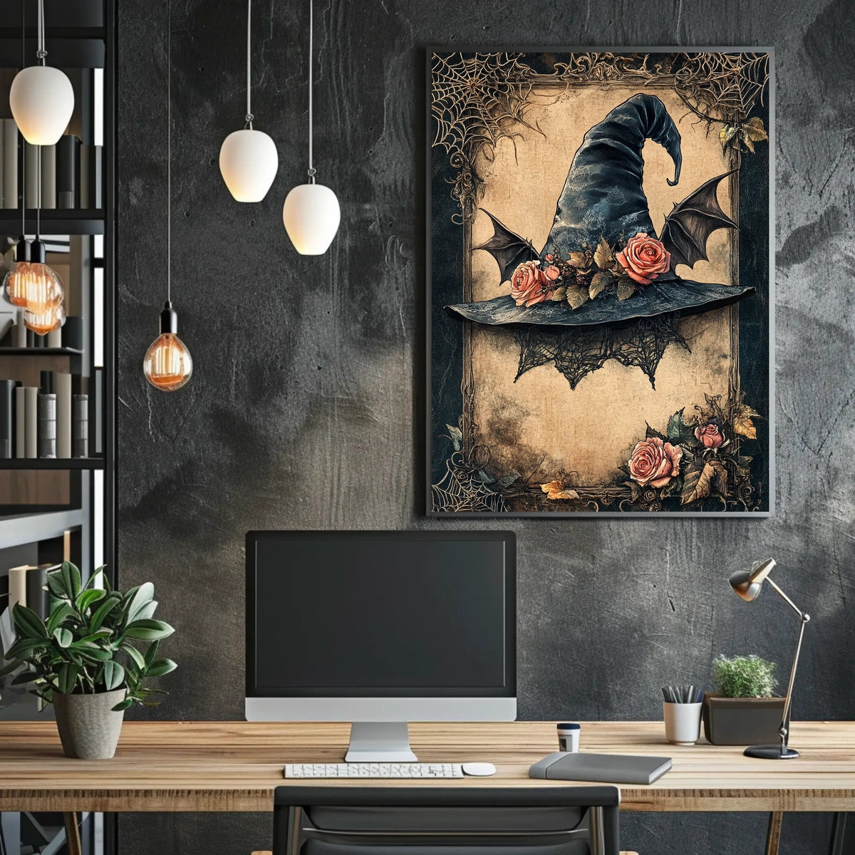 Witch's Hat Nature Magic Artwork, Abstract, Artistic, or Pop Culture Poster