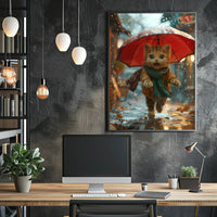 Rainy Day Adventure Wall Art Poster for Home Decor PosterGoat