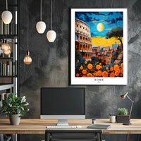 Enchanting Rome Poster PosterGoat