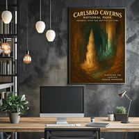 Carlsbad Caverns National Park Wall Art Print