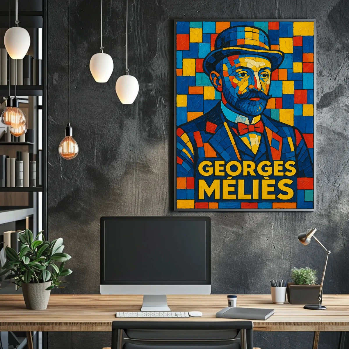 Georges Méliès Cinematic Pioneer Poster