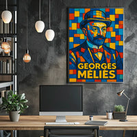 Georges Méliès Cinematic Pioneer Poster