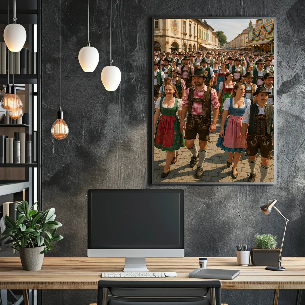 Bavarian Festival Parade Poster