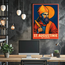 St. Augustine of Hippo Poster