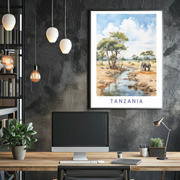 Serengeti Serenity Poster PosterGoat