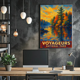 Voyageurs National Park Poster