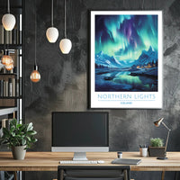 Northern Lights in Iceland Poster