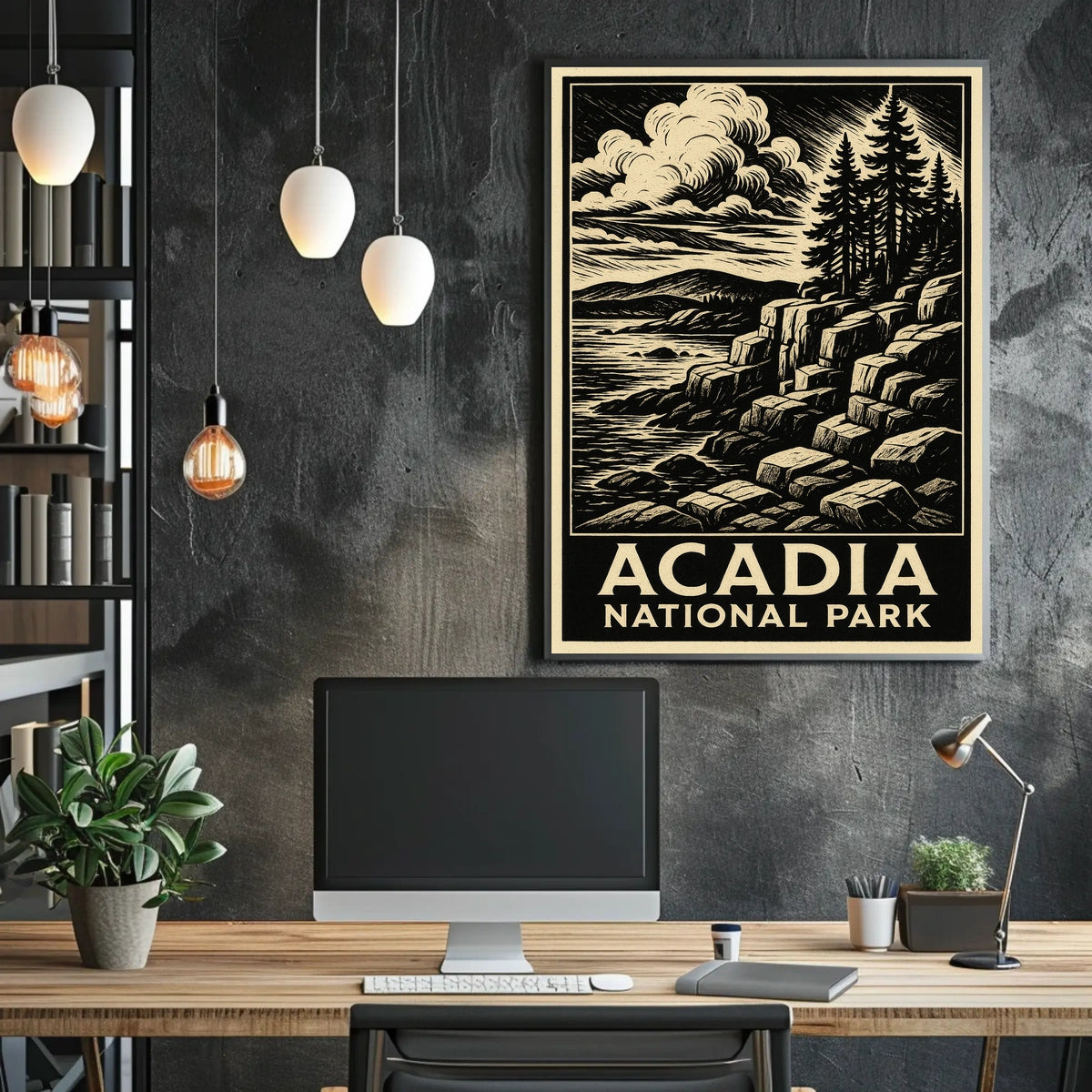 Acadia National Park Poster