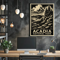 Acadia National Park Poster