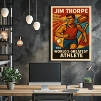 Jim Thorpe The Worlds Greatest Athlete Jim Thorpe Poster