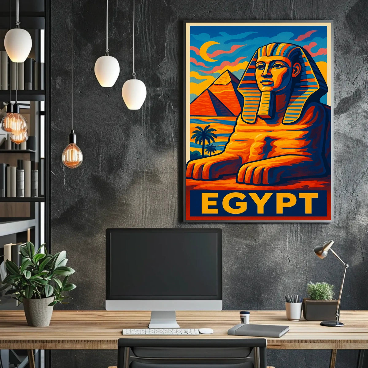 Egypt Travel Poster