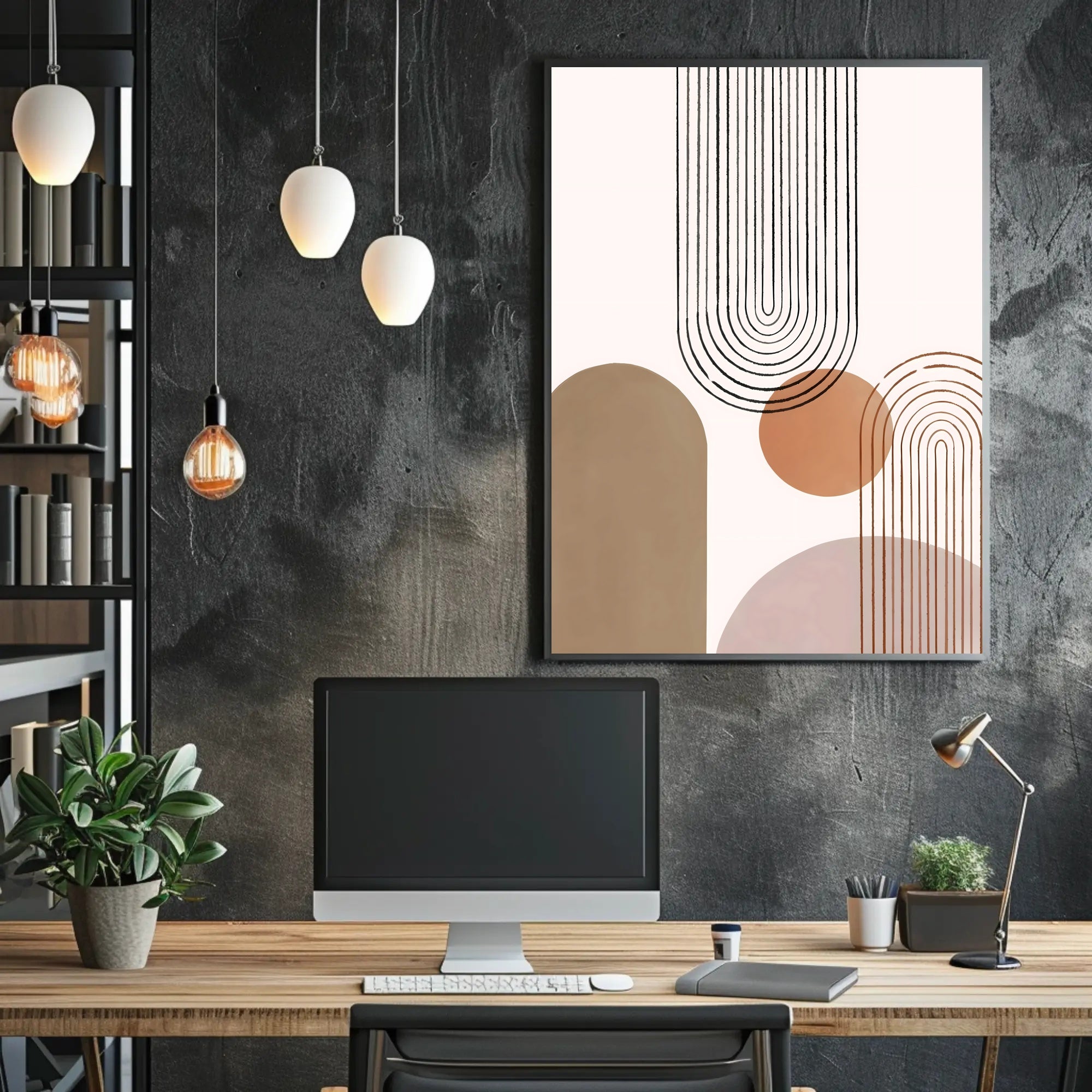 Abstract Harmony Poster