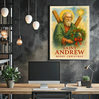 Saint Andrew Christmas Iconography Cultural or Heritage Poster