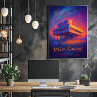 Villa Savoye Modernist Wall Art Poster Print