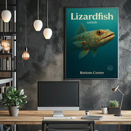 Lizardfish Poster