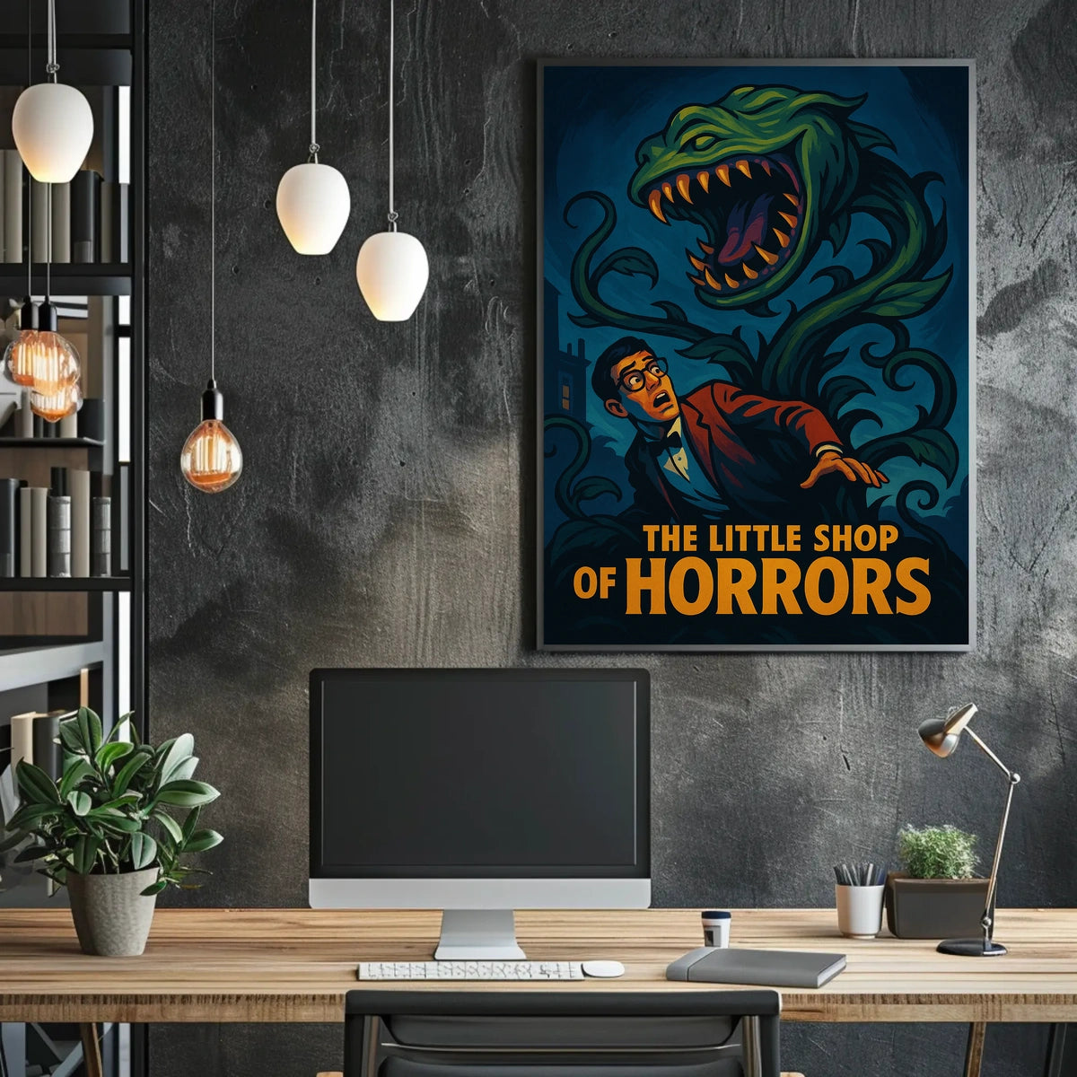 Little Shop Horrors Retro Collector Poster