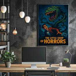 Little Shop Horrors Retro Collector Poster