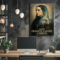 Saint Frances Xavier Cabrini Patron Of Poster