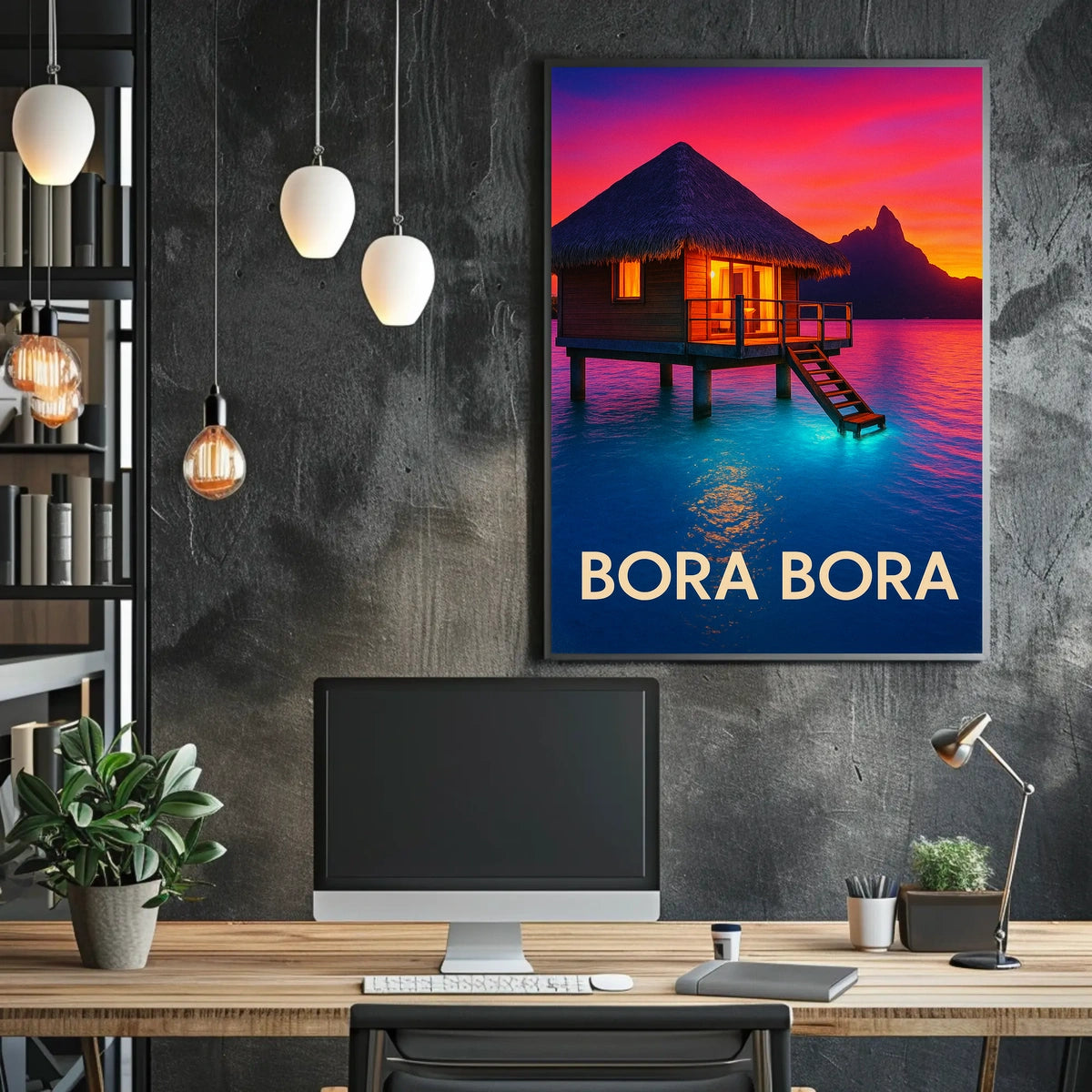 Bora Bora Paradise Poster