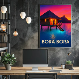 Bora Bora Paradise Poster