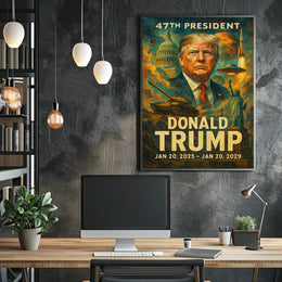Donald Trump 47Th President Poster