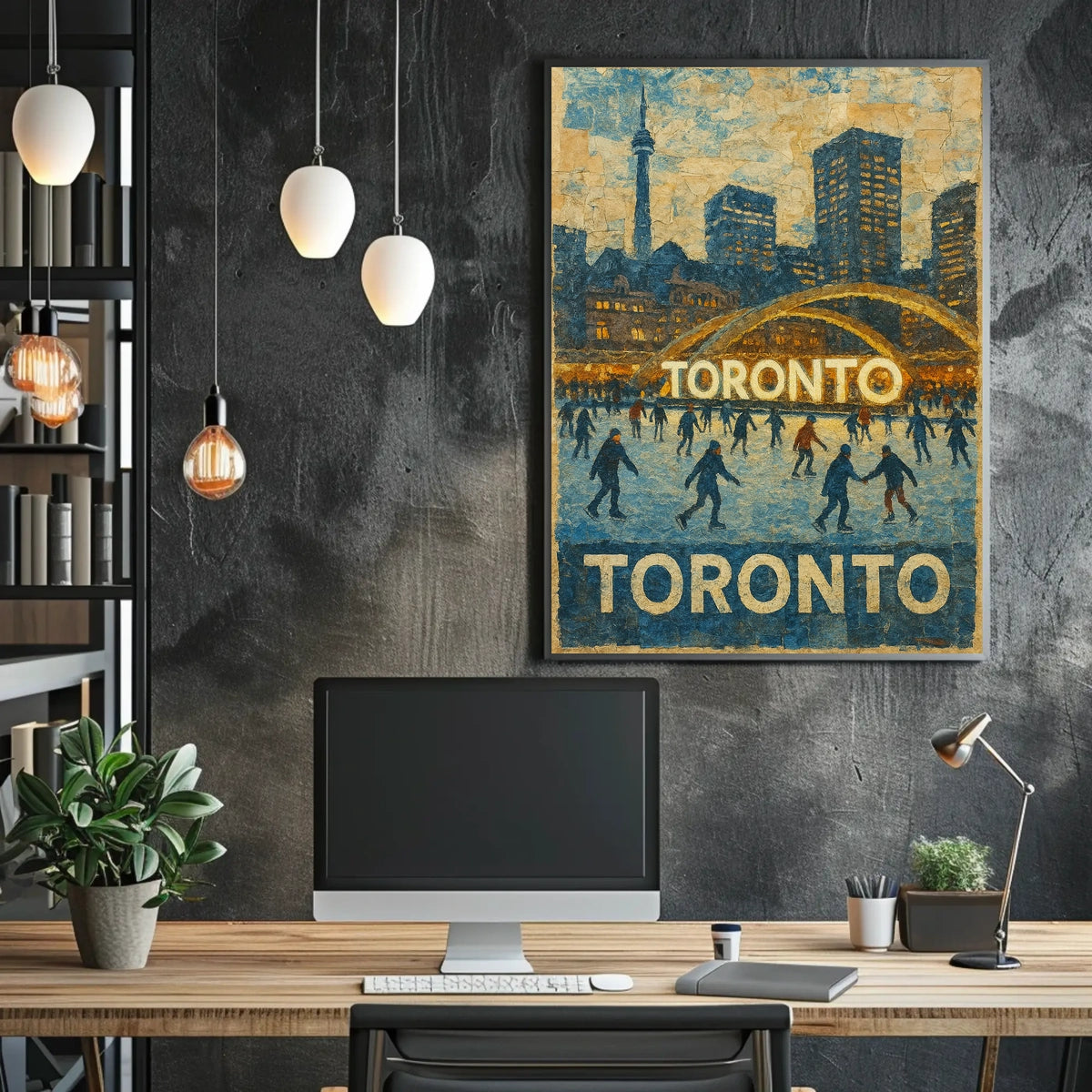 Toronto Winter Wonderland Poster