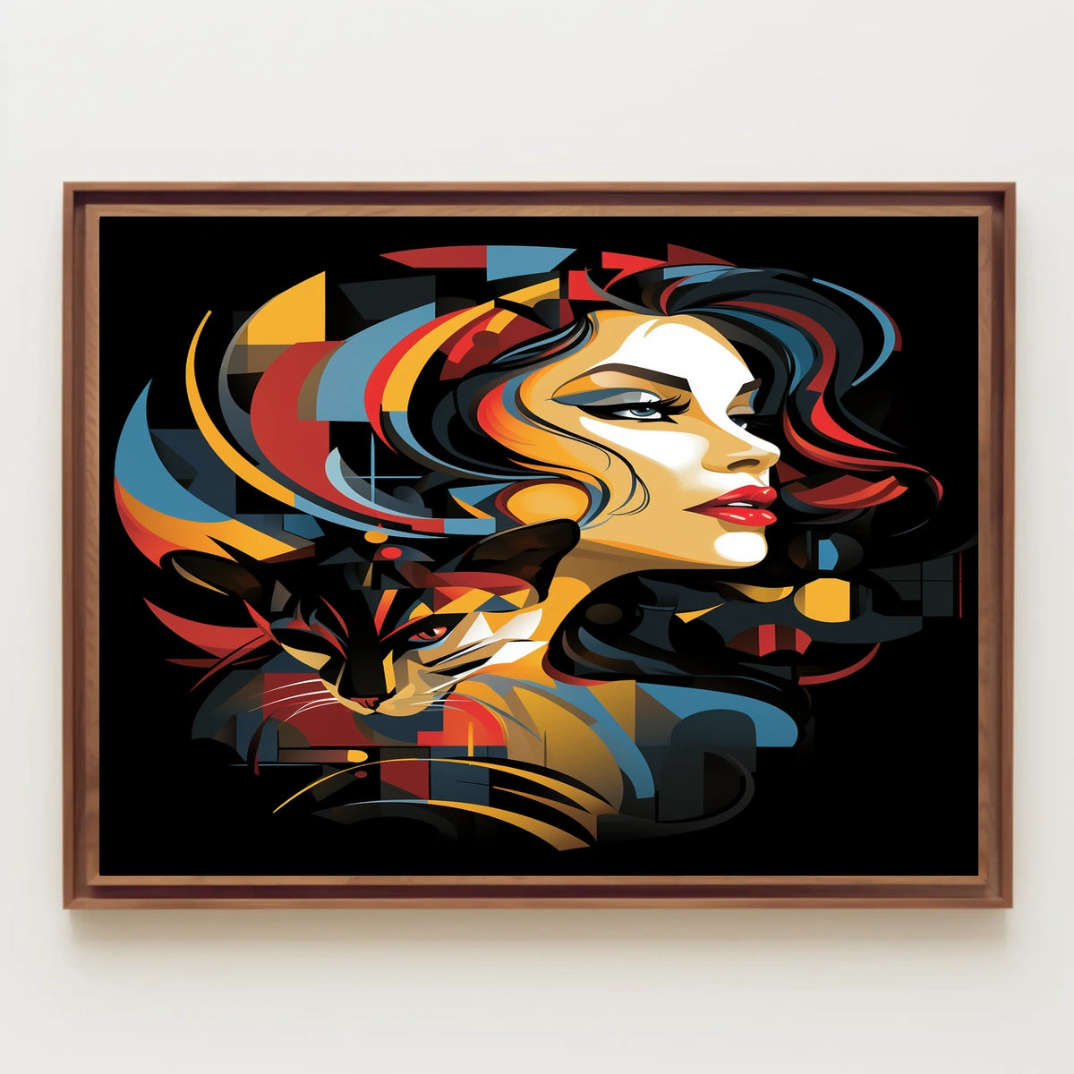 Abstract Elegance Abstract Poster