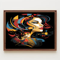 Abstract Elegance Abstract Poster