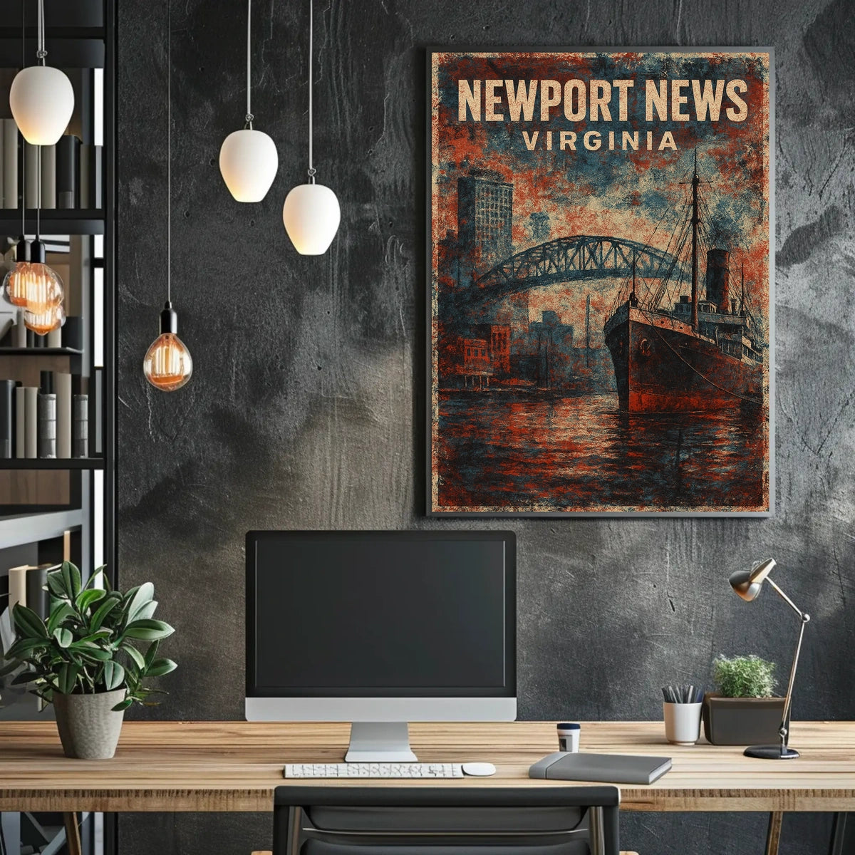 Newport News, Virginia Poster