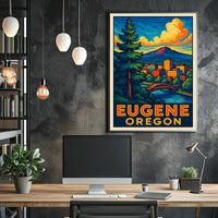 Eugene, Oregon Poster