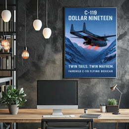 C-119 Flying Boxcar Poster