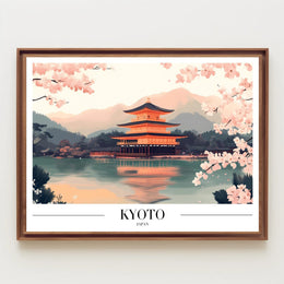 Kinkaku-ji Serenity: Kyoto Cultural or Heritage Poster
