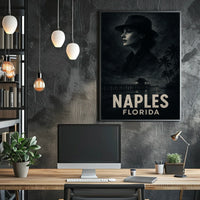 Naples, Florida Noir Poster