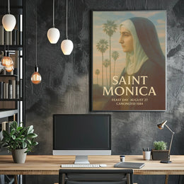 Saint Monica Poster