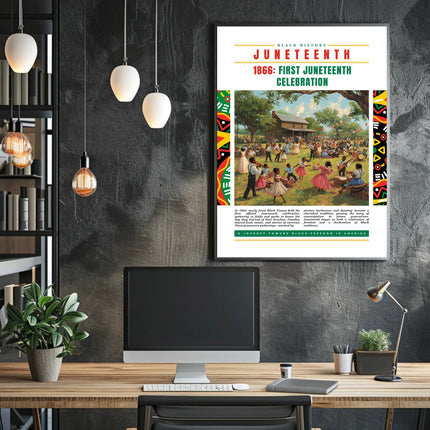 Juneteenth Celebration: A Cultural or Heritage Poster