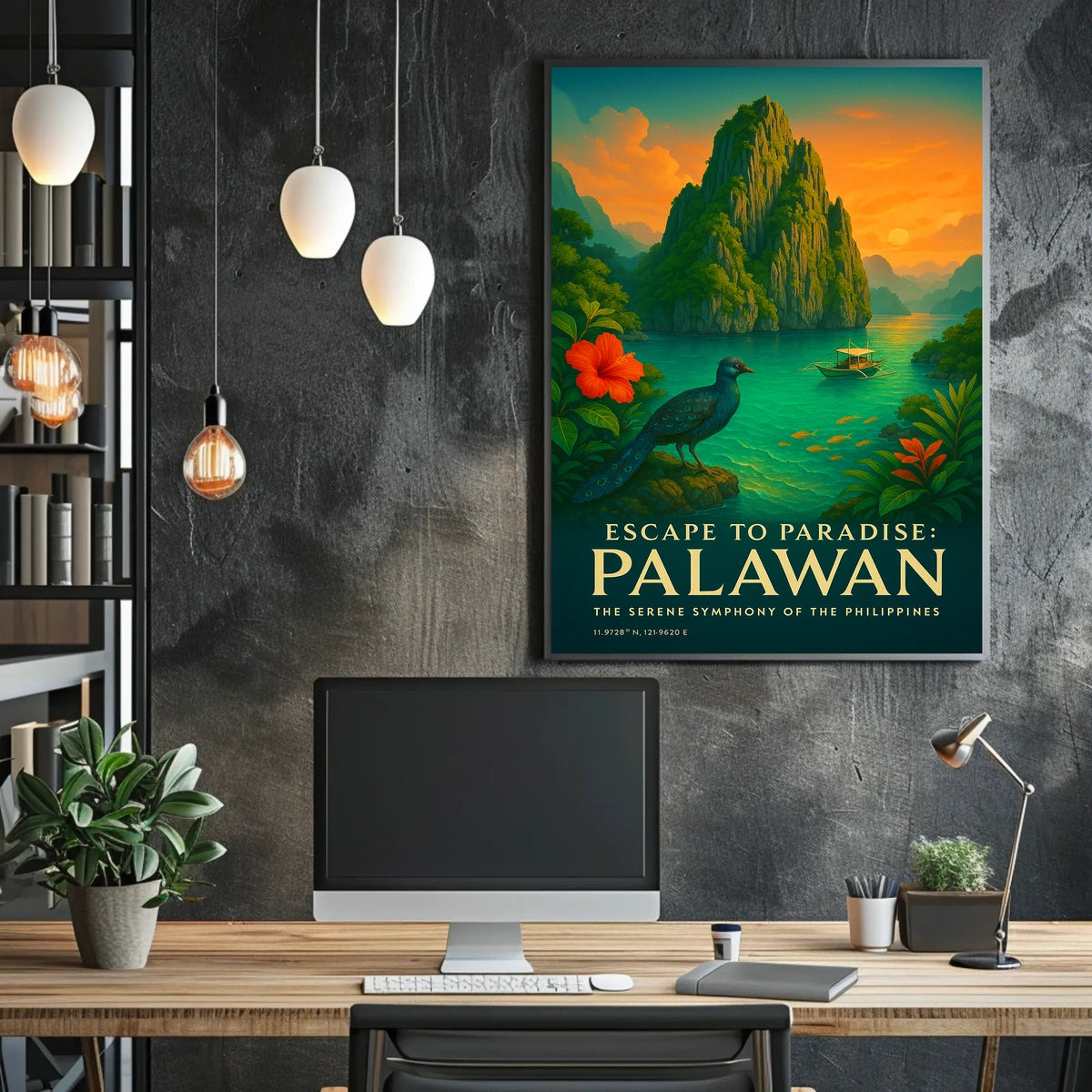 Escape to Paradise Palawan Poster