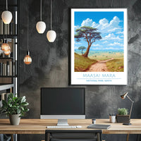Maasai Mara National Park Poster