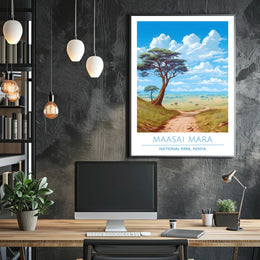 Maasai Mara National Park Poster