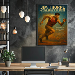 Jim Thorpe – A True Legend of Sport Poster