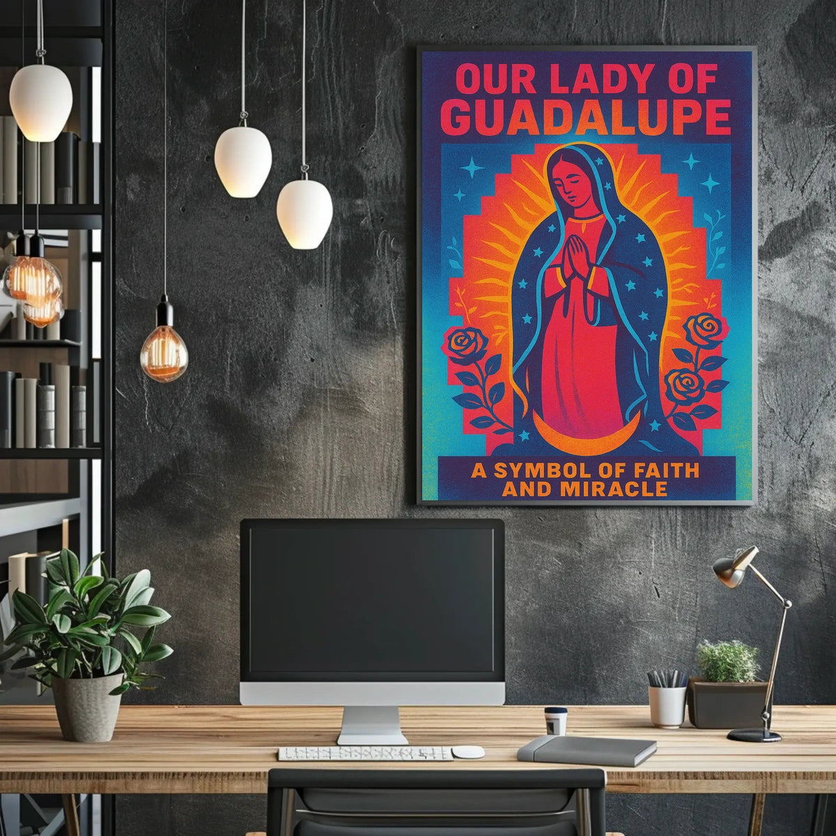 Our Lady Of Guadalupe A Symbol Of Poster