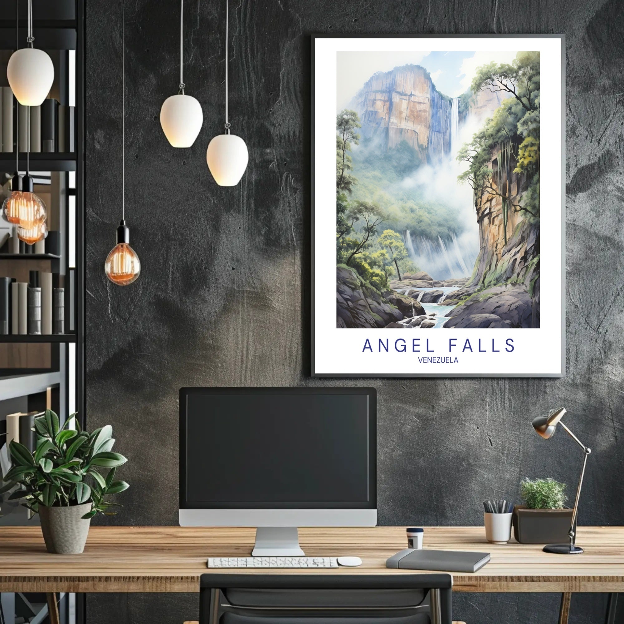 Angel Falls Poster PosterGoat