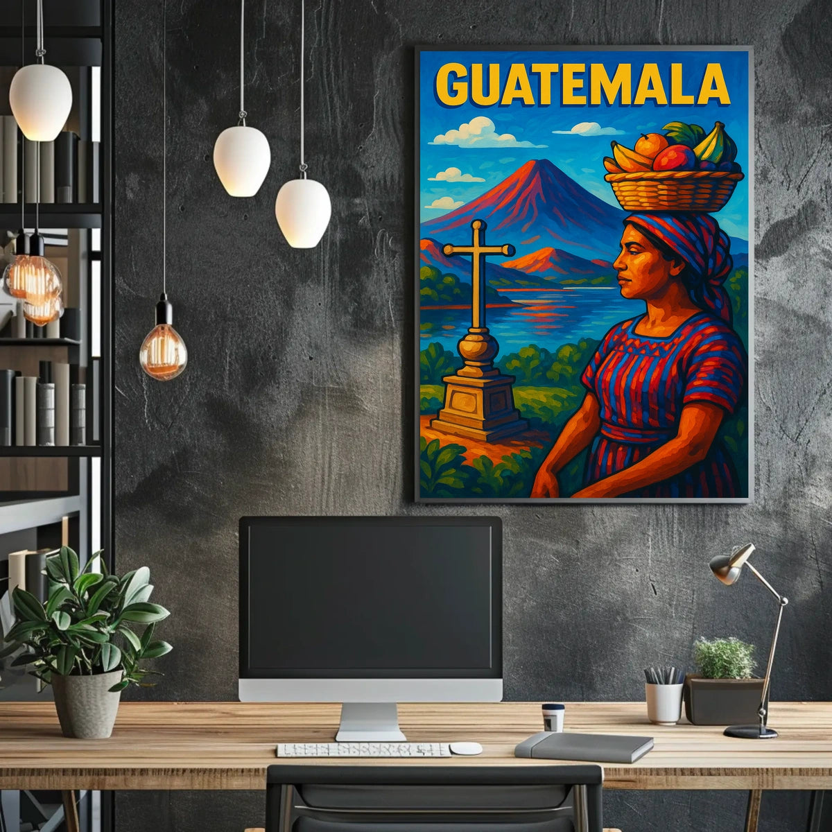 Guatemala Cultural Heritage Poster