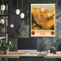 Yellowstone Park Scenic Poster PosterGoat