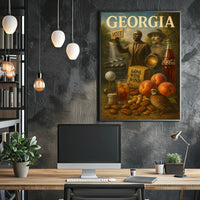Georgia Heritage Montage Poster