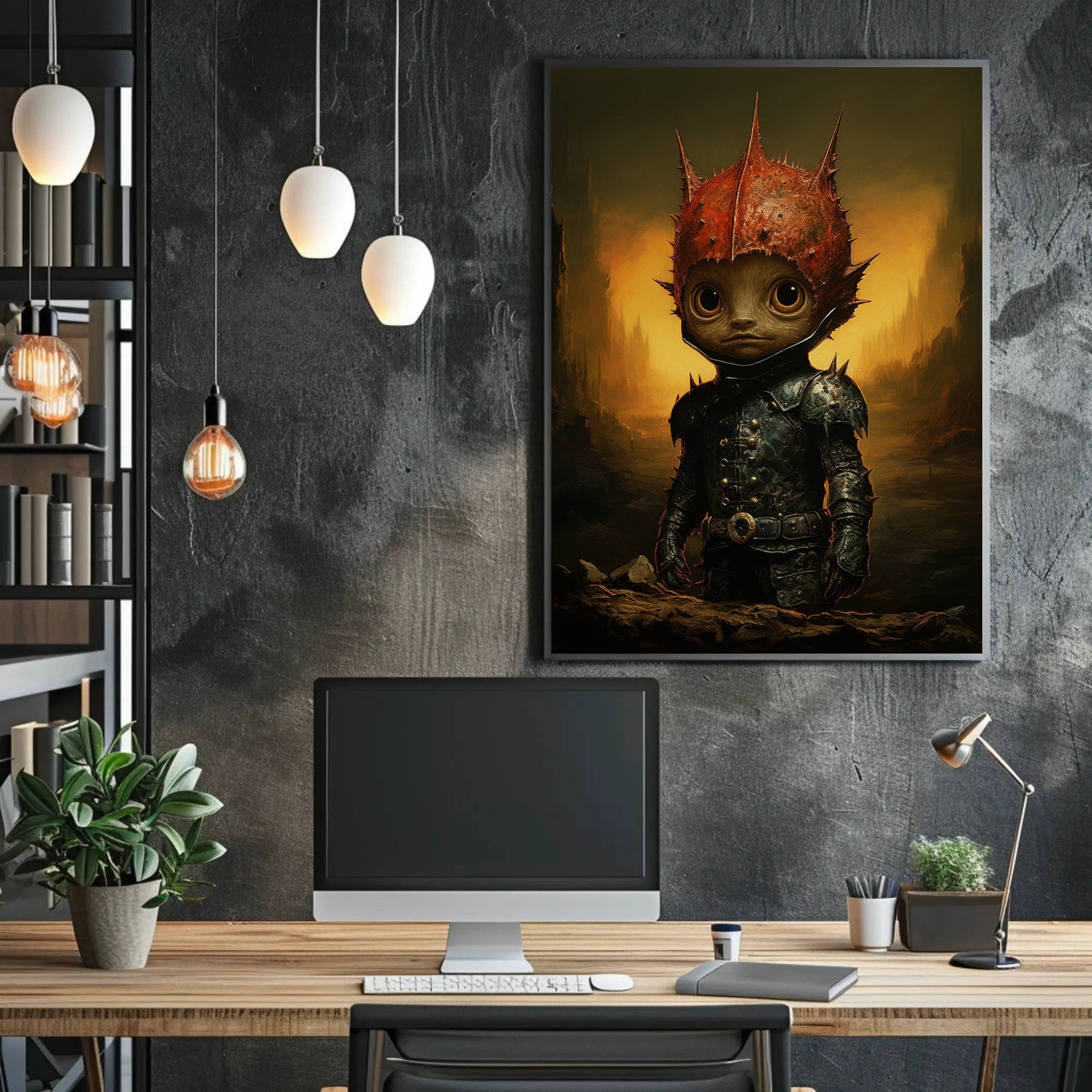 The Enchanted Warrior Poster
